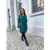 damska prodlouzena tunika laviva smaragd eshopat cz 5