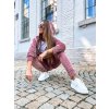 damska velurova teplakova souprava palermo powder pink eshopat cz 2