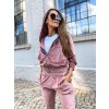 damska velurova teplakova souprava palermo powder pink eshopat cz 6
