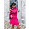 damske upletove saty suzane fuchsia eshopat cz 2