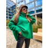 damsky svetr s rolakem green eshopat cz 4