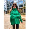 damsky svetr s rolakem green eshopat cz 1