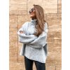 damsky svetr s rolakem grey eshopat cz 8