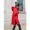 damska prodlouzena mikina s kapuci love coral eshopat cz 2