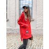 damska prodlouzena mikina s kapuci love coral eshopat cz 5