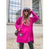 damska prodlouzena mikina s kapuci love fuchsia eshopat cz 5