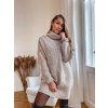 damsky prodlouzeny svetr s rolakem royal beige eshopat cz 6