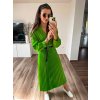 damske plisovane saty s paskem olive eshopat cz 3