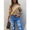 damske tricko azara long sleeve camel eshopat cz 2