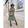 damske kosilove saty s paskem lucci khaki eshopat cz 3