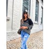 damsky svetr amour stripe black eshopat cz 5