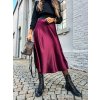 damska satenova sukne clare wine red eshopat cz 2