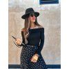damsky leskly top s odhalenymi rameny black eshopat cz 1