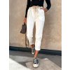 damske teplakove kalhoty s paskem xoxo white eshopat cz 2