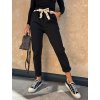 damske teplakove kalhoty s paskem xoxo black eshopat cz 2