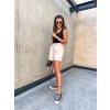 damske kratasy s gumou v pase felicia beige eshopat cz 3