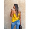 damsky satenovy top kenley mustard eshopat cz 3