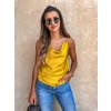 damsky satenovy top kenley mustard eshopat cz 2
