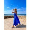 damske saty s paskem mauritius electric blue eshopat cz 2