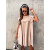 damske bavlnene saty oreos beige eshopat cz 1