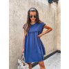 damske bavlnene saty oreos navy blue grey eshopat cz 5