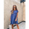 damske bavlnene saty oreos navy blue grey eshopat cz 1