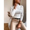 damsky top se stojackem ideally white eshopat cz 2