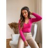 damsky top v neck ideally fuchsia eshopat cz 1