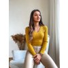 damsky top v neck ideally mustard eshopat cz 3