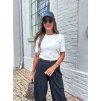 damsky jemny upletovy svetrik s kratkym rukavem basic white eshopat cz 2