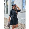 damske kosilove saty s paskem black eshopat cz 2