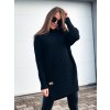 damsky prodlouzeny svetr black eshopat cz 5