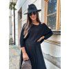damsky dvoudilny komplet saty svetr black eshopat cz 3