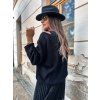 damsky dvoudilny komplet saty svetr black eshopat cz 6