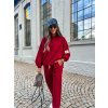 damsky teplakovy komplet perfect wine red eshopat cz 4
