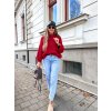 damsky svetr fluffy red 2 eshopat cz 3