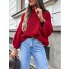 damsky svetr fluffy red 2 eshopat cz 6