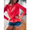 eshopat cz damske tricko bamboo long sleeve coral