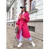 damsky cardigan s paskem long raspberry eshopat cz 1