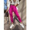damske hladke teplakove kalhoty s paskem paulie raspberry eshopat cz 3