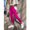 damske hladke teplakove kalhoty s paskem paulie raspberry eshopat cz 1
