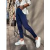 damske hladke teplakove kalhoty s paskem paulie navy blue eshopat cz 2