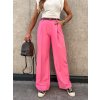 damske siroke kalhoty s gumou v pase pink eshopat cz 7