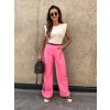 damske siroke kalhoty s gumou v pase pink eshopat cz 9