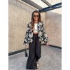 damsky vzorovany cardigan noira black eshopat cz 5
