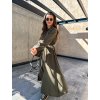damske kosilove saty long khaki eshopat cz 2