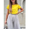 damske basic tricko yellow eshopat cz 3