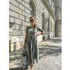 damske dlouhe saty spirit khaki eshopat cz 2