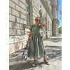 damske dlouhe saty spirit khaki eshopat cz 3