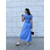 damske satenove midi saty s uzlem deep blue eshopat cz 2